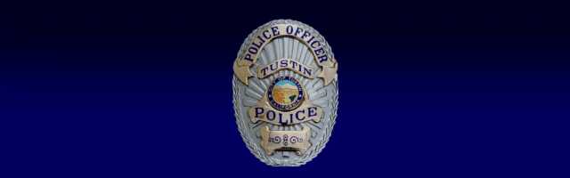 Tustin Police Department badge