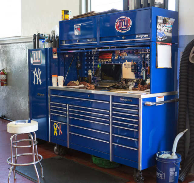 Jeep Service Union County NJ Tool rack